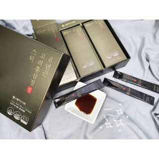 서울약사신협_6년근 고려홍삼정 천스틱 10g 30포 — 5점을 준 리뷰어가 2021년 11월 올린 사용 사진