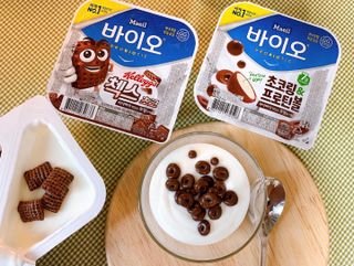 매일바이오 토핑요거트 — 5점을 준 리뷰어가 2021년 5월 올린 사용 사진