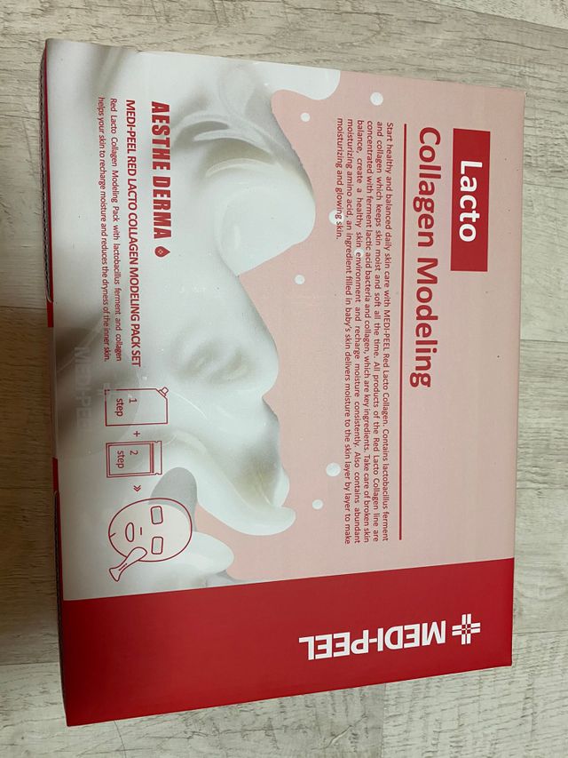 레드 락토 콜라겐 모델링 팩 리뷰 사진