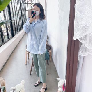 아르보노브라 아르보노 낮노밤노 셔츠 — 5점을 준 리뷰어가 2021년 4월 올린 사용 사진