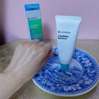 리더스코스메틱 리더스 카밍 바이오틱스 크림 마스크 — 5점을 준 리뷰어가 2021년 3월 올린 사용 사진