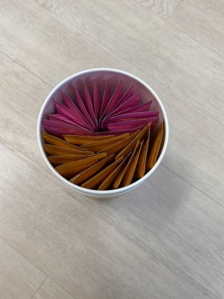 페페로니 맛있는 스틱 - 무항생제 닭고기 15개 + 알래스카 연어 15개 — 5점을 준 리뷰어가 2021년 9월 올린 사용 사진