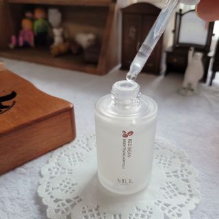 [미릴] 맑음빛 레드빈 브라이트닝 앰플 — 5점을 준 리뷰어가 2021년 1월 올린 사용 사진