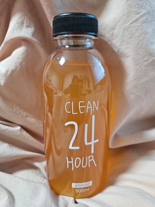 클린24시간 레드박스 1BOX(5포) + 전용보틀(500ml) — 5점을 준 리뷰어가 2024년 1월 올린 사용 사진