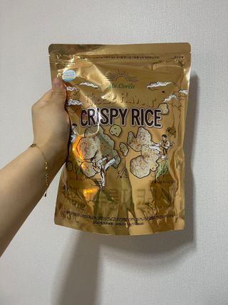 미즈꼬레아 치즈맛 누룽지크리스피 — 5점을 준 리뷰어가 2022년 2월 올린 사용 사진