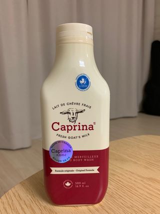 카프리나 프레쉬 산양밀크 어메이징 바디워시 500ml (오리지널향) — 5점을 준 리뷰어가 2023년 5월 올린 사용 사진