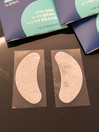 [풀리다 노잠패치] / 잠깨는 패치(졸음방지+눈가케어) 1팩(5회분) /공부할때, 운전할때, 골프, 눈 피로할때 — 5점을 준 리뷰어가 2022년 11월 올린 사용 사진