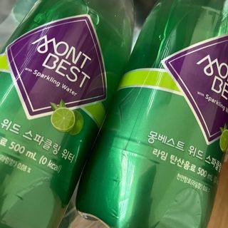 몽베스트 Montbest with Sparkling water Lime20병 — 3점을 준 리뷰어가 2022년 7월 올린 사용 사진