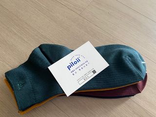 [사이즈가 있는 양말 필로이] 남/여 골지 발목 양말 4족 세트 남【S, M, L, XL】여【S, M, L】_컬러 랜덤 — 5점을 준 리뷰어가 2022년 6월 올린 사용 사진