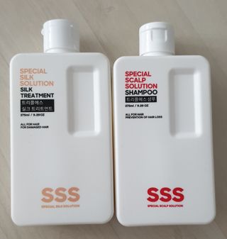 트리플에스 탈모 샴푸 275ml + 실크 트리트먼트 275ml — 5점을 준 리뷰어가 2021년 3월 올린 사용 사진