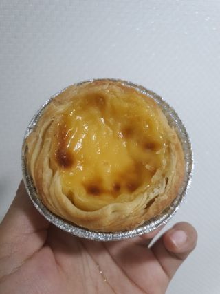디앙뜨 포르투갈 에그타르트 오리지널 맛+패션후르츠+초콜릿타르트 맛 중 택1 — 4점을 준 리뷰어가 2021년 8월 올린 사용 사진