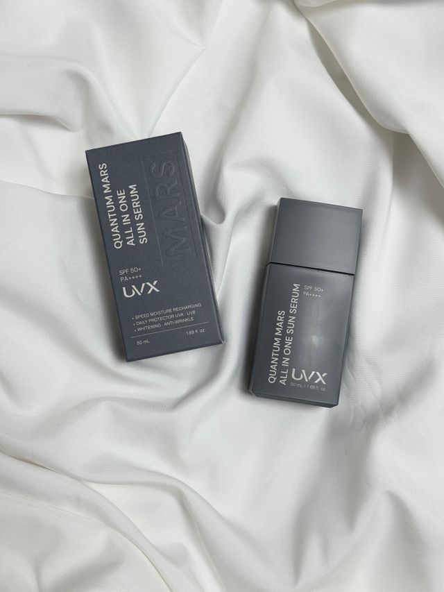 UVX 퀀텀 마스 올인원 선세럼 리뷰 사진