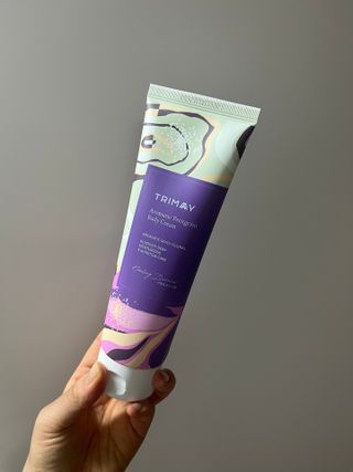 트리마이 주름개선 기능성의 퍼퓸 바디케어, 힐링 베리어 바디크림 3종 택1 — 5점을 준 리뷰어가 2022년 10월 올린 사용 사진