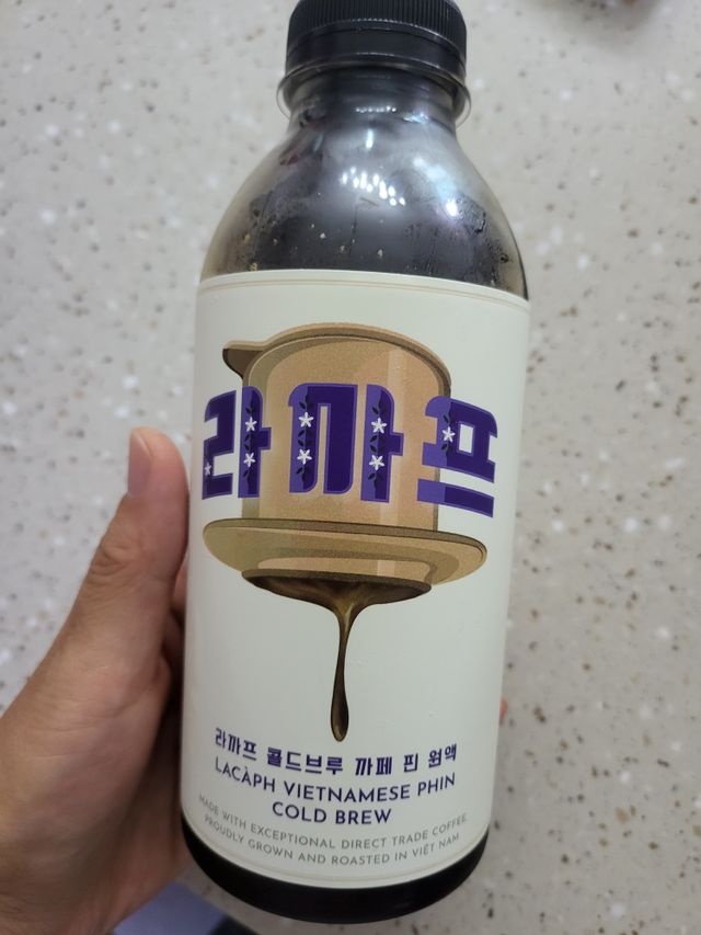 라까프 콜드브루 까페 핀 원액 500ml 리뷰 사진