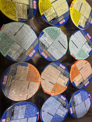 NISSIN 닛신 컵누들  4종 - 씨푸드오리지날, 씨푸드 스파이시, 씨푸드 커리, 씨푸드 XO소스 — 5점을 준 리뷰어가 2023년 2월 올린 사용 사진
