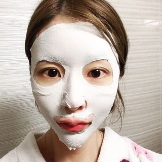 아이디플라코스메틱 페이스핏 플라스터 마스크 _ 리뉴얼 — 3.5점을 준 리뷰어가 2021년 5월 올린 사용 사진