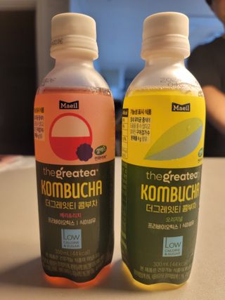 더그레잇티 콤부차 [매일유업] 더그레잇티 44kcal 콤부차 300ml *12개입 (오리지널 6개+베리리치 6개) — 5점을 준 리뷰어가 2023년 7월 올린 사용 사진