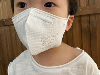 [숨그림]  덴탈마스크 짱구 우리아이 그리고 내가 쓰는 믿을수있는 케릭터 마스크  16종 — 4.5점을 준 리뷰어가 2021년 10월 올린 사용 사진