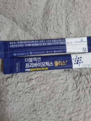 메이준뉴트리 더블액션 프리바이오틱스 플러스+ — 5점을 준 리뷰어가 2021년 4월 올린 사용 사진