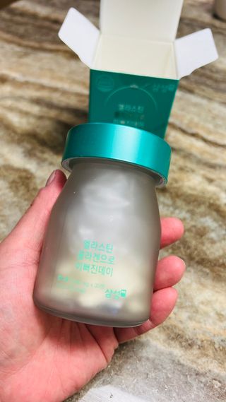 체인미 엘라스틴 콜라겐으로 이뻐진데이 500mg x 30정 — 5점을 준 리뷰어가 2021년 12월 올린 사용 사진