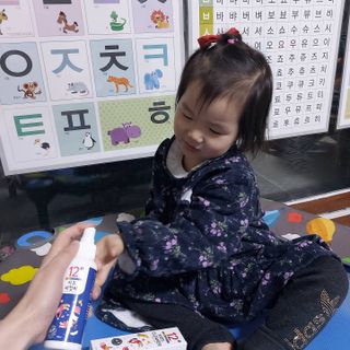 셀바이져 항균 스프레이 핸드워시 + 키즈세정제 SET — 5점을 준 리뷰어가 2021년 3월 올린 사용 사진