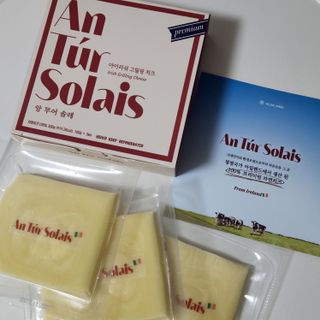 앙투어솔레 아일랜드 구워먹는 치즈 100 자연 치즈 와인안주 300g(100g x 3팩) — 5점을 준 리뷰어가 2022년 8월 올린 사용 사진