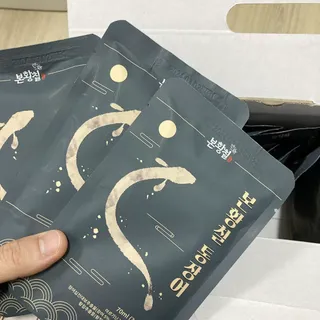 [비린내 완벽제거] 본황칠 통장어 국내산 장어즙 아르기닌 2800mg 장어즙효능 기력보강 — 5점을 준 리뷰어가 2022년 8월 올린 사용 사진