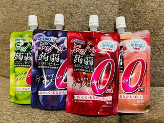 ORIHIRO 오리히로 곤약젤리 제로칼로리 130g 4종 4팩(맛별로 1팩씩) — 5점을 준 리뷰어가 2023년 2월 올린 사용 사진
