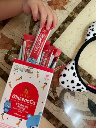 (주)닥터오레고닌 진세노카 키즈 홍삼젤리스틱 — 4점을 준 리뷰어가 2023년 8월 올린 사용 사진