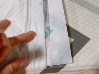 아베크 펫 와이드 프리미엄 대형 애견 강아지 배변 패드 30매 1팩 80g — 5점을 준 리뷰어가 2021년 7월 올린 사용 사진