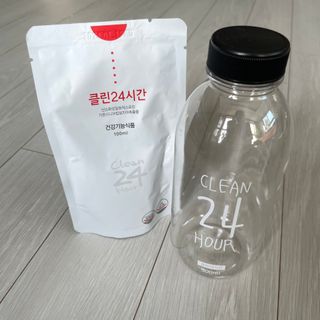 클린24시간 1BOX(5포) + 전용보틀(500ml) — 4.5점을 준 리뷰어가 2022년 9월 올린 사용 사진