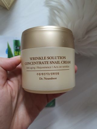 Dr.느루벗 느루벗 링클 솔루션 콘센트레이트 스네일 탄력 달팽이 크림 80g — 5점을 준 리뷰어가 2021년 2월 올린 사용 사진
