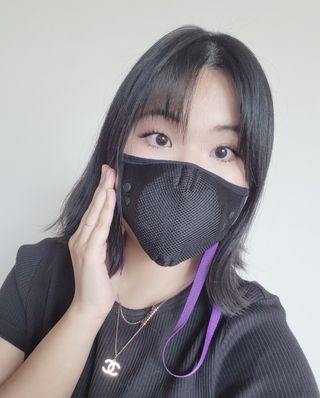 어치제작소 MaskSir Fusion Mask — 4점을 준 리뷰어가 2022년 5월 올린 사용 사진