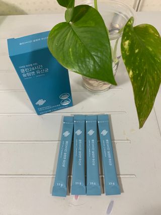 클린24시간 슬림앤유산균 1박스 (3.5g X 15포) — 5점을 준 리뷰어가 2022년 10월 올린 사용 사진