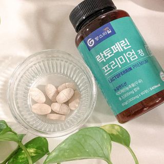 짱스마일 락토페린 프리미엄 정 1000ml x 60정 — 5점을 준 리뷰어가 2023년 1월 올린 사용 사진