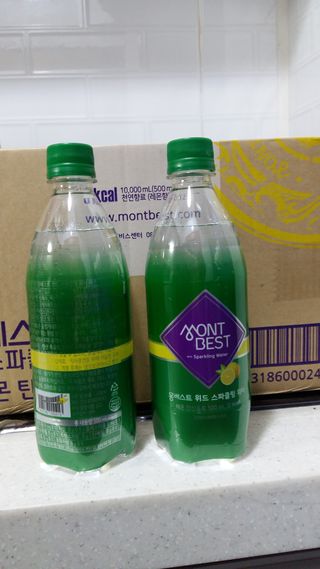 몽베스트 Montbest with Sparkling water Lemon OR Lime 20병(랜덤) — 5점을 준 리뷰어가 2021년 10월 올린 사용 사진