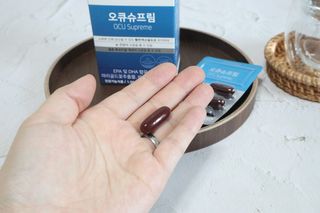 뉴트리션팩토리 비타프렙 오큐슈프림 루테인 오메가3 1050mg — 5점을 준 리뷰어가 2021년 7월 올린 사용 사진