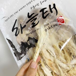 [오늘바스켓] 용대리 손질하늘태 130g — 5점을 준 리뷰어가 2021년 6월 올린 사용 사진