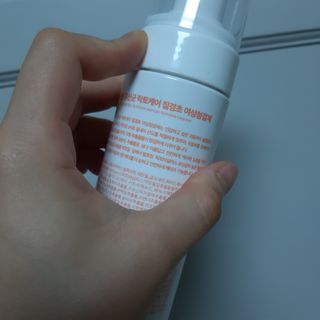 MF프리 [닥터문] 유산균 락토케어 질경초 여성청결제 200ml (폼타입) — 5점을 준 리뷰어가 2022년 7월 올린 사용 사진