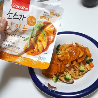 굽네몰 [굽네] 소스가 맛있는 닭가슴살 슬라이스 4종 — 5점을 준 리뷰어가 2021년 4월 올린 사용 사진