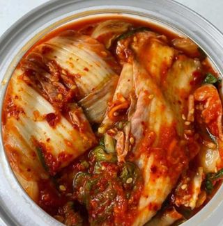 셰프애찬 알배기 겉절이 김치 1kg — 5점을 준 리뷰어가 2022년 11월 올린 사용 사진