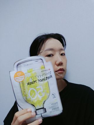 리더스코스메틱 리더스 아임피토 마스크 6종 — 3.5점을 준 리뷰어가 2021년 12월 올린 사용 사진