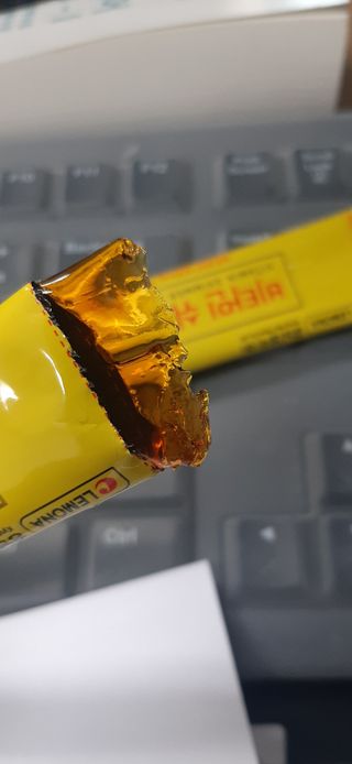 자연에온 경남제약 비타민 쉬머 저분자콜라겐 20g x 30포 — 5점을 준 리뷰어가 2021년 12월 올린 사용 사진