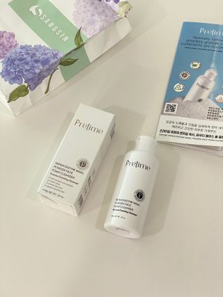 프리타임1 프리타임 파파야 엔자임 워시, 파우더 페이스 폼 클렌저 — 4.5점을 준 리뷰어가 2023년 3월 올린 사용 사진