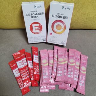 인디닥터 면역 생생 핑크 이뮨 젤리 + 타이탄 BCAA 프로틴 젤리스틱 — 5점을 준 리뷰어가 2022년 7월 올린 사용 사진