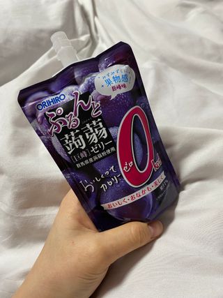 ORIHIRO 오리히로 곤약젤리 제로칼로리 130g 4종 4팩(맛별로 1팩씩) — 5점을 준 리뷰어가 2023년 3월 올린 사용 사진