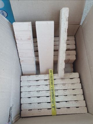 [신흥산업] 붙이는 벽돌 황토 파벽돌 230mm 45장,  욕실 인테리어 실내장식 셀프인테리어 — 5점을 준 리뷰어가 2023년 5월 올린 사용 사진