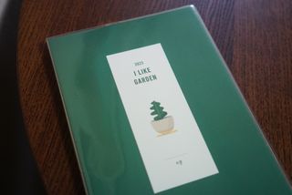 리훈 2023년 아이라이크 모눈 다이어리 미니달력 세트 — 5점을 준 리뷰어가 2022년 11월 올린 사용 사진