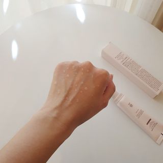 프리마인 선크림만 바꿨을 뿐인데 매일 물 2L챙겨먹고 기초케어 완벽하게 한 물빛피부 완성,셀라브UV프로텍터 — 5점을 준 리뷰어가 2023년 7월 올린 사용 사진