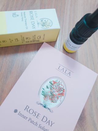 라라로즈데이 시즌2 천연 아로마오일 Y존 케어 속옷향수 이너퍼퓸 5ml  여성의 자존감을 UP시키자 — 5점을 준 리뷰어가 2021년 9월 올린 사용 사진
